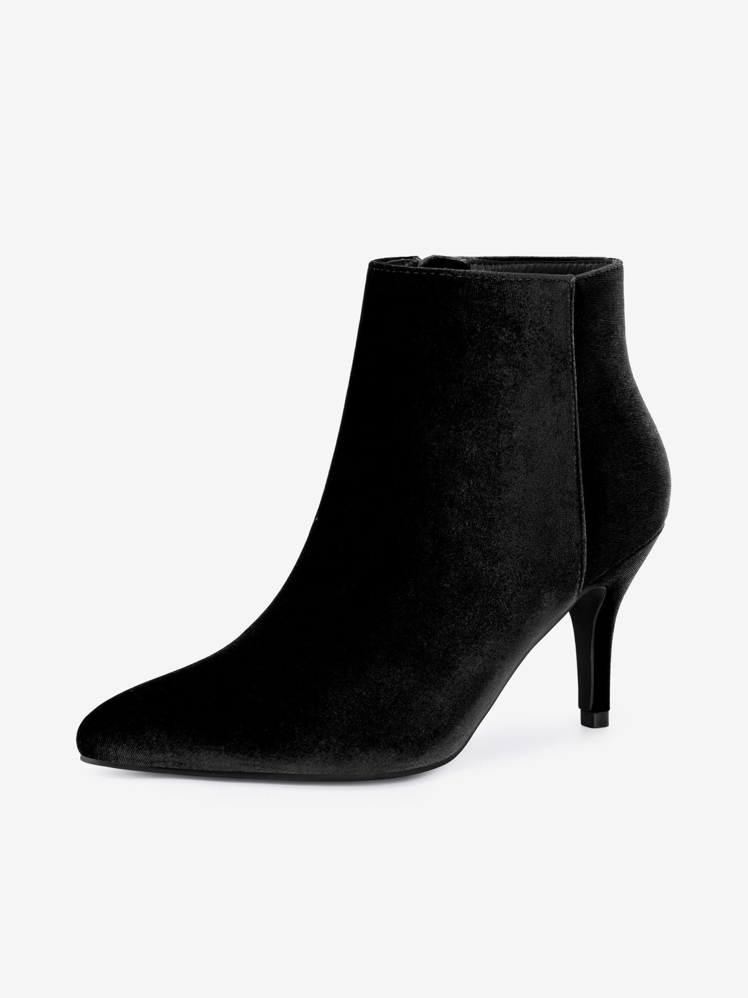 Women's Pointed Toe Boot Stiletto Heels Ankle Boots Black/9